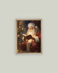 Framed Classic Santa