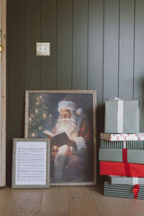 Framed Classic Santa