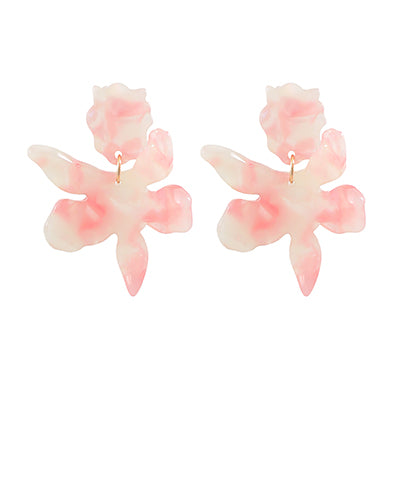 Vivian Butterfly + Flower Tier Earrings