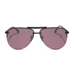 Diff Tahoe Matte Black Black Temple Tips Aubergine Silver Flash Sunglasses