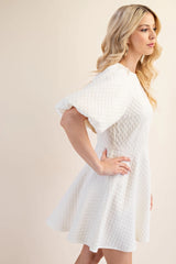 Cream Puff Dress