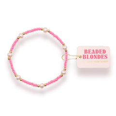 Beaded Blondes Pearl Bracelets-Many Options