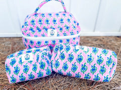 Block Print Travel Bags-Multiple Options
