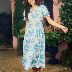 Molly Dress-Lovely Day Blue