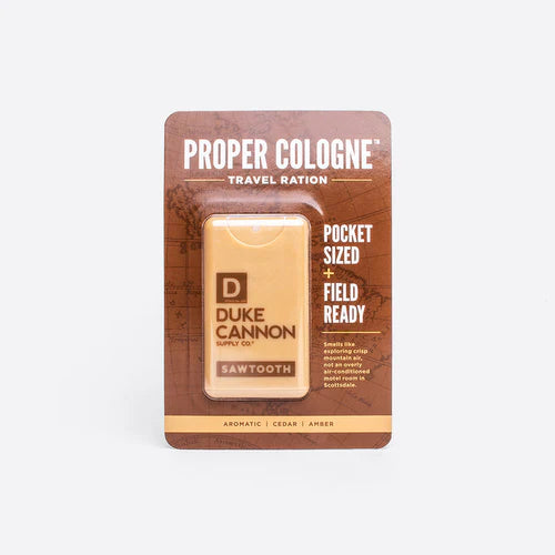 Duke Cannon Sawtooth Travel Size Proper Cologne
