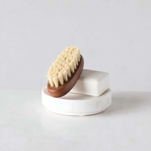 Round Marble Soap Dish