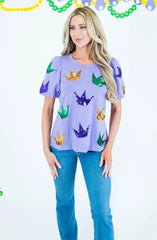 Mary Square Tina Top - Crowns