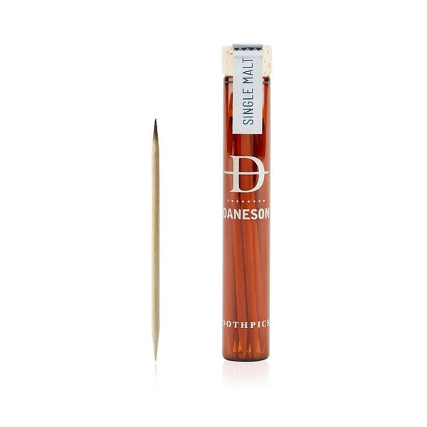 Glass Vial of Flavored Toothpicks