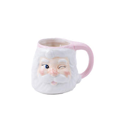 Sweet Grace Reusable Santa Winking Candle Mug #060