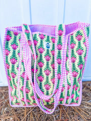 Block Print Travel Bags-Multiple Options