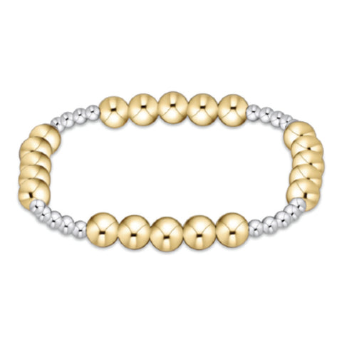 enewton classic gold 4mm bead bangle