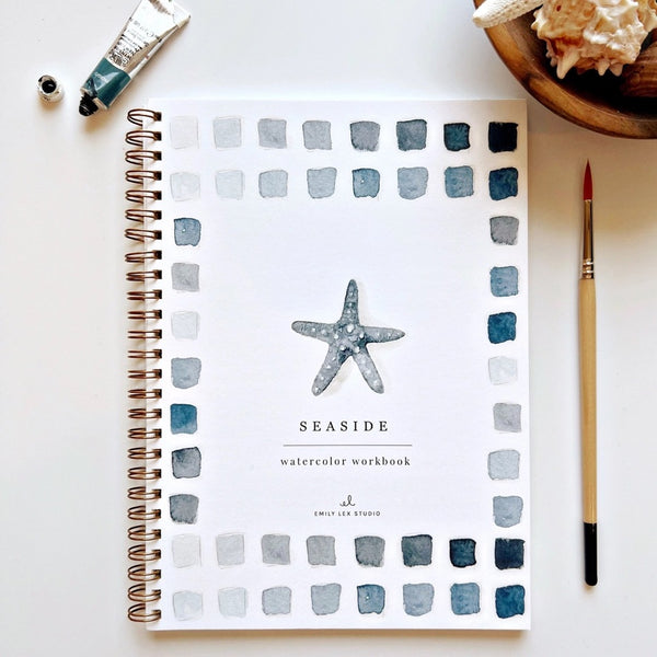 Watercolor Workbooks, Paint Sets, and Brushes