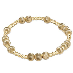 enewton hope unwritten dignity 6mm bead bracelet - gold