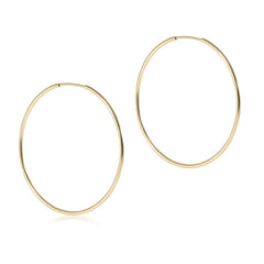 Créoles Endless Gold 1,25" enewton