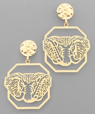 Elephant Wooden Bead Bracelets