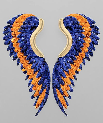 Gameday Wings Earrings - 6 Colors