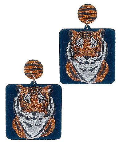 Tiger Love Earrings