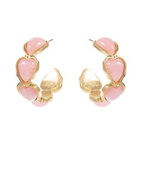 Heart Hoops - 3 Colors