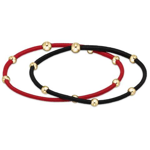 enewton classic gold 4mm bead bangle