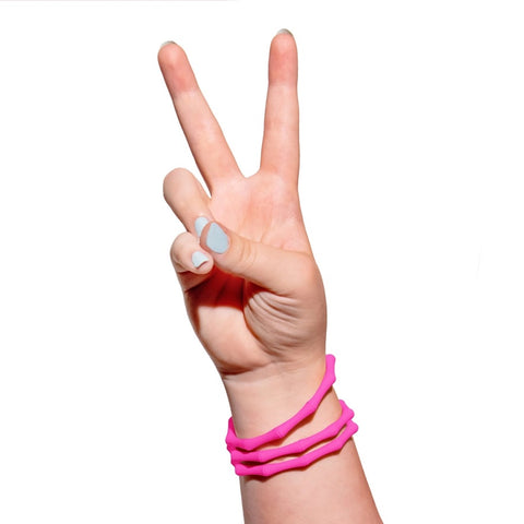Faux Bamboo Waterproof Stacking Bracelets-Multiple Color Options