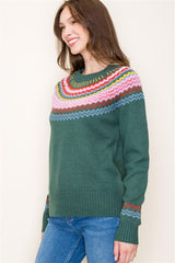 FAIR ISLE SWEATER