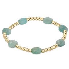 enewton Admire Gold 3mm Bead Bracelets Faceted Stones - Multiple Colors