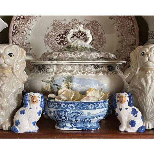 Staffordshire Dog Salt and Pepper Shakers