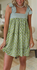 Odetta Floral Tie Dress