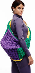 Mardi Gras Puffer Bag