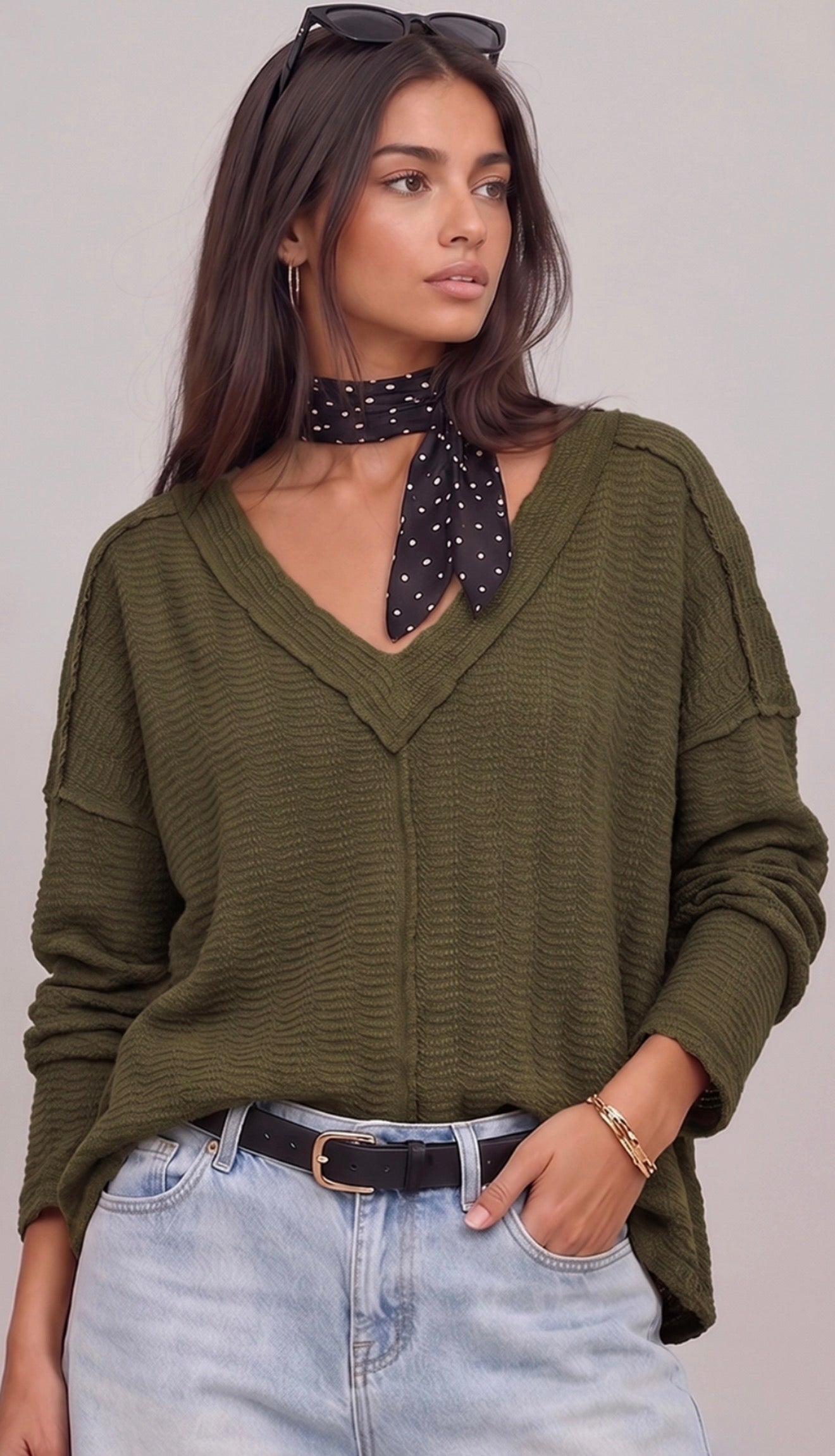 Kepper Waffle Top - 5 Colors