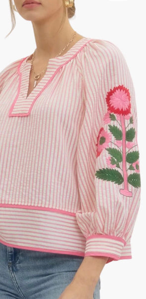 Pink Thistle Blouse