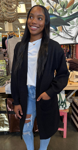 Car Length Cardigan - 2 Colors