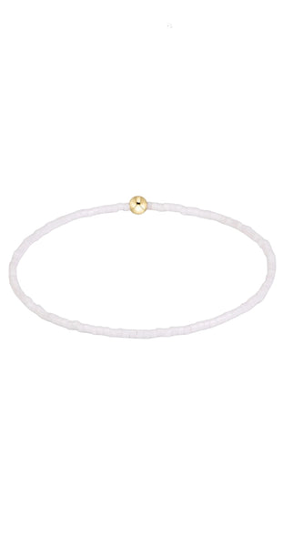 enewton - hope classic bracelet - white