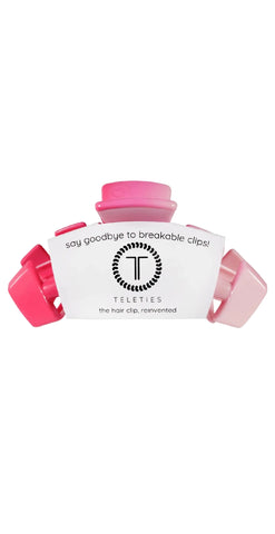 Teleties Classic Hair Clip | Large | Kiss & Tell