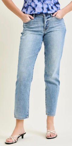 Sass Ruffled Hem Jeans