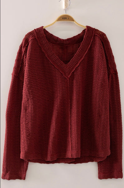 Kepper Waffle Top - 5 Colors