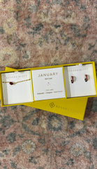 Kendra Scott Cailin Gift Set - Gold Red Crystal