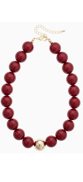 Marjorie Beaded Necklace in Eight Colors
