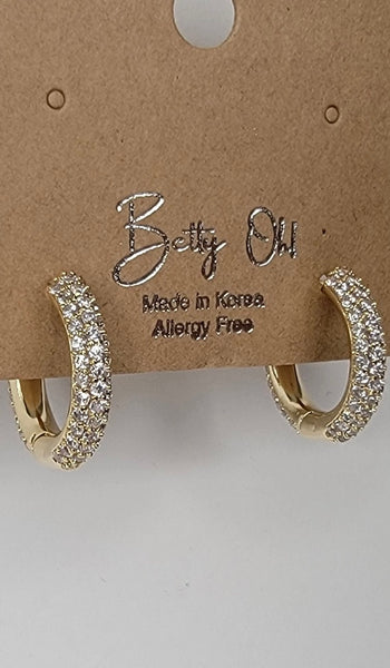 Bedazzled Clicker Hoops