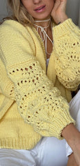 Butter Yellow Cardigan