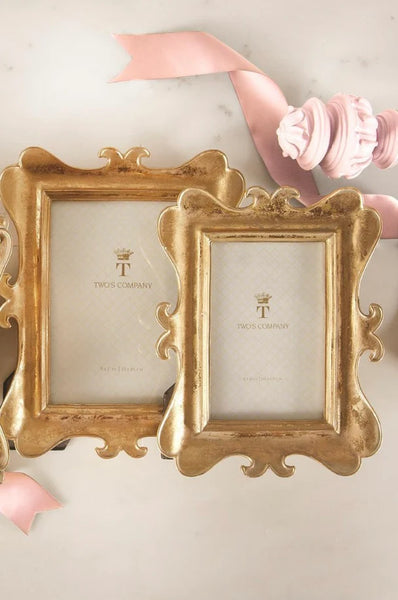 Brocade Gold Picture Frames