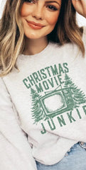 Christmas Movie Junkie Sweatshirt