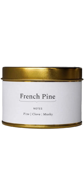 French Pine Tin Candle