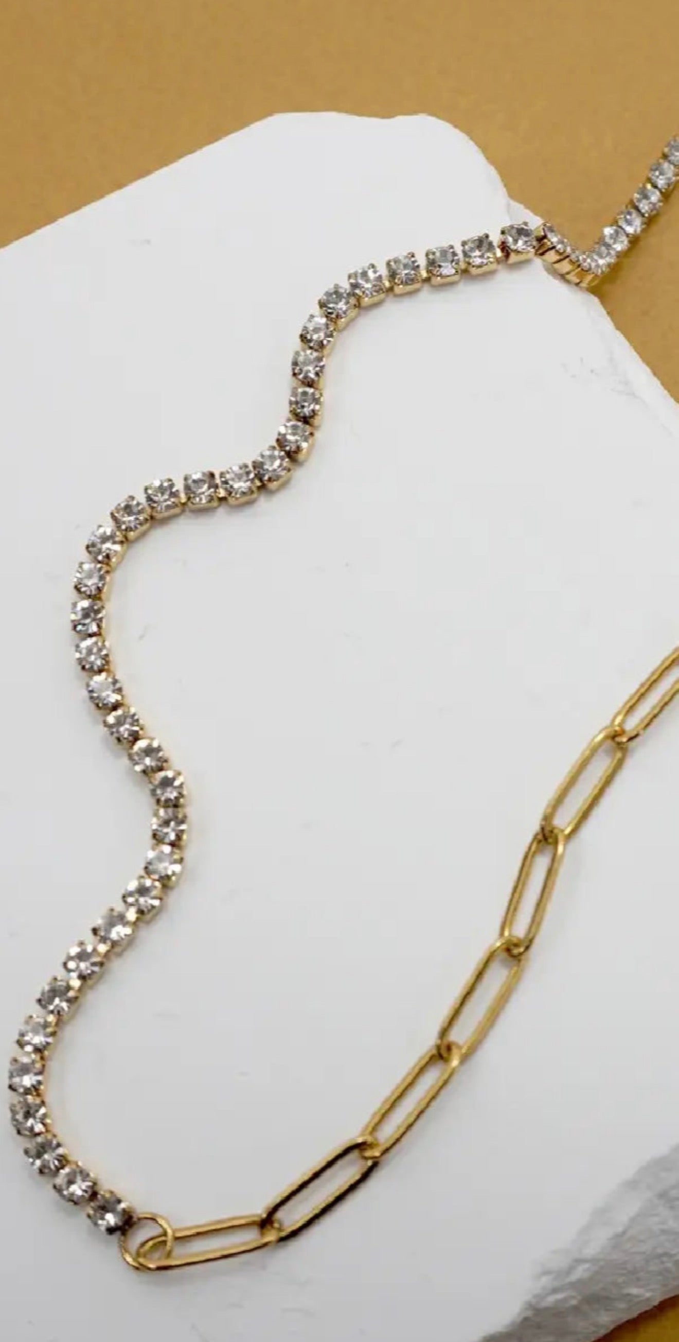 Half and Half Necklace