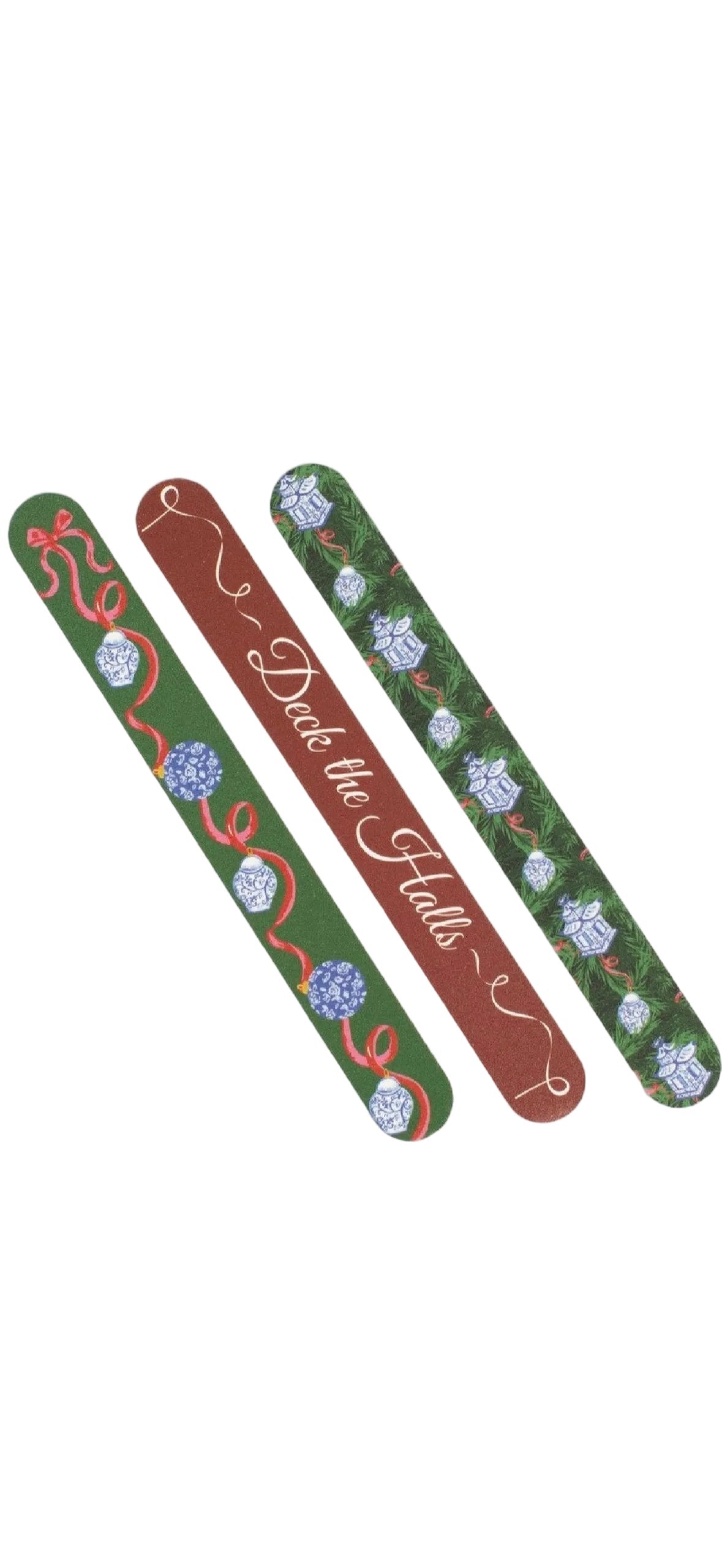 Christmas Nail File Set of Three - Spruce It Up