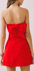Red Bow Dress