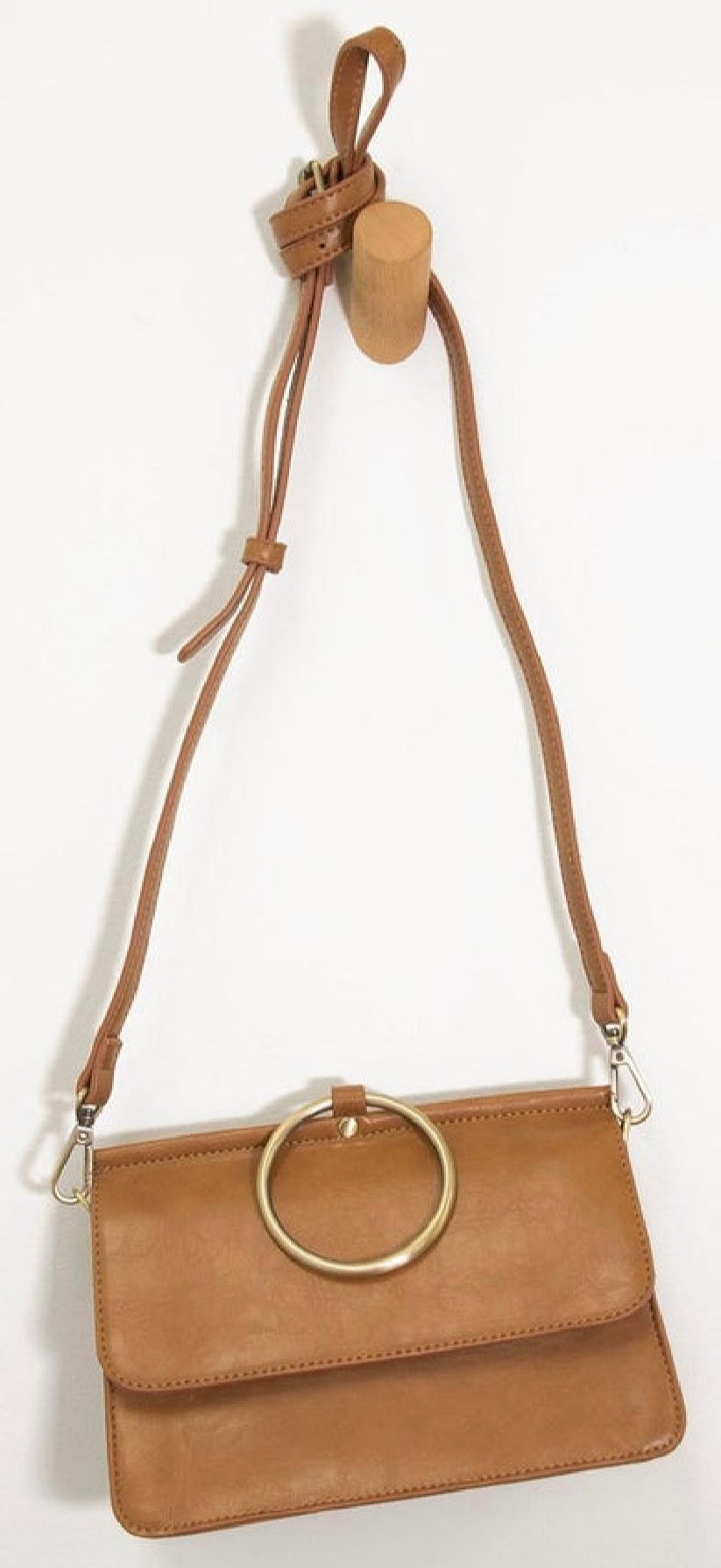 Aria Ring Purse - Warm Tan