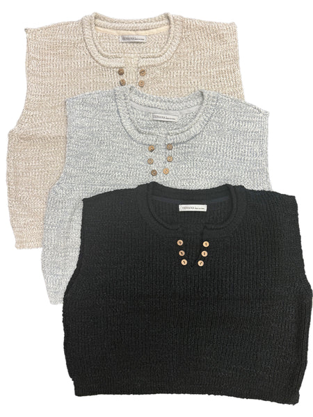 Darla Button Sweater - 3 Colors