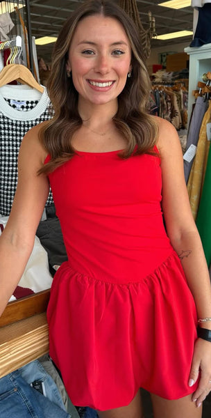 Kinsley Athletic Bubble Dress - 2 Colors