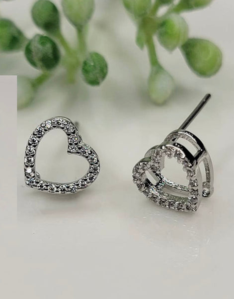 Skelton Heart Earrings